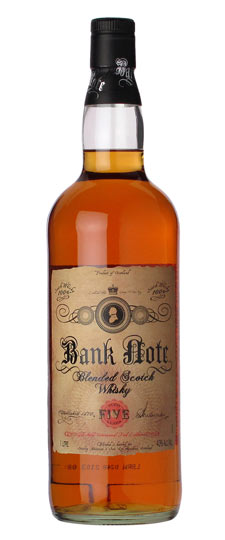 bank note blended scotch whisky