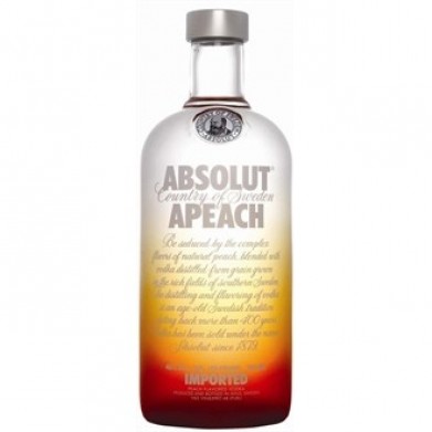 Frons Ijver Welkom ABSOLUT APEACH VODKA LTR for only $24.99 in online liquor store.