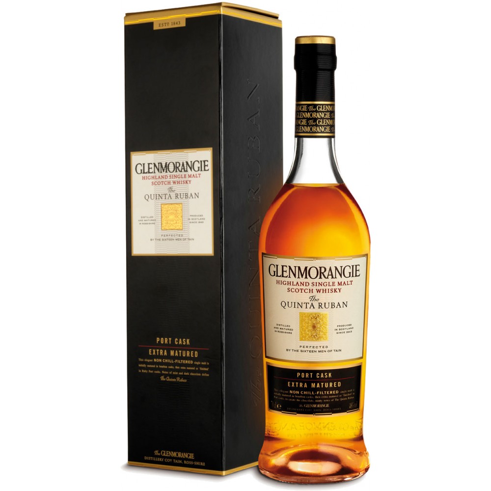 Glenmorangie 12 Year Single Malt Scotch Whisky The Quinta Ruban