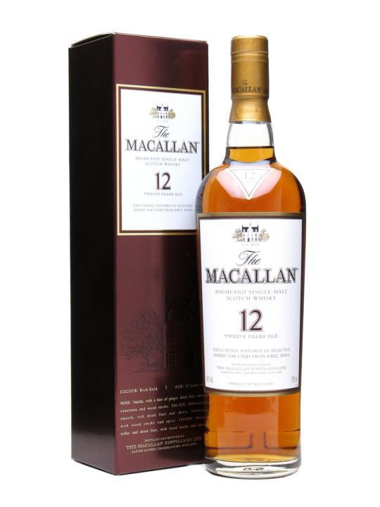 Contiene lavabo Metáfora MACALLAN 12 YEAR OLD SINGLE MALT SCOTCH WHISKEY .750 for only $57.99 in  online liquor store.