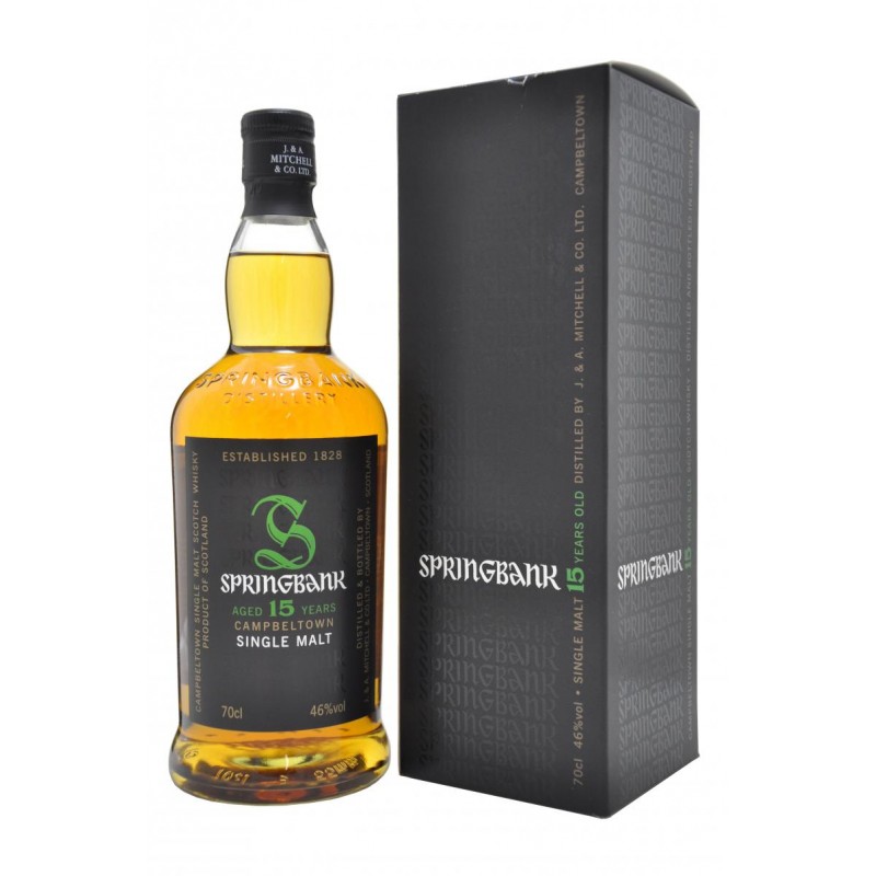 Springbank 15 Year Old Single Malt Scotch Whisky - 750 ml bottle